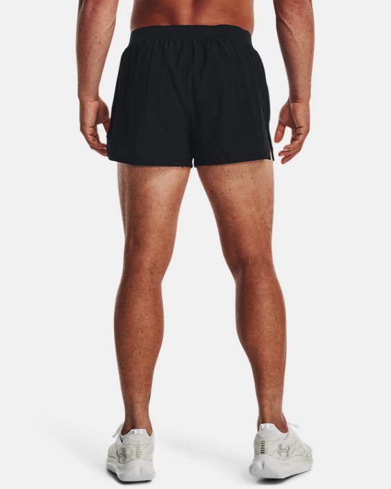 Men's UA Launch Split Perf Shorts in Black image number 1